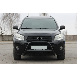 Přední ochranný rám WT003 Black (nerez) Toyota Rav 4 2006–2013 fotografie 3