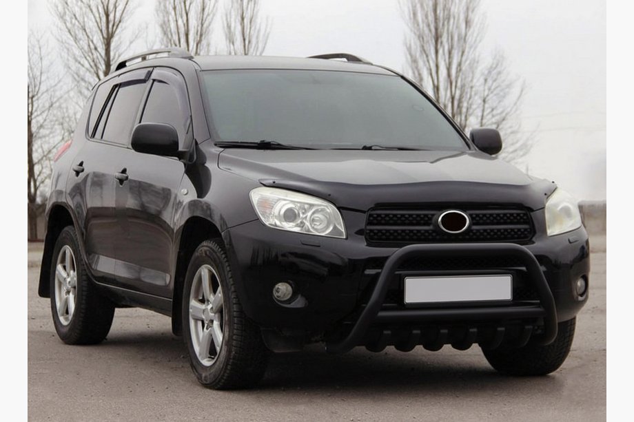 Toyota Rav 4 2006–2013 Přední ochranný rám WT003 Black (nerez) Image