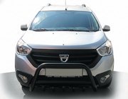 Renault Dokker 2013–2022 Přední ochranný rám (bullbar) WT003 Black (nerez) fotografie 3