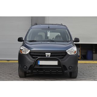 Přední ochranný rám (bullbar) WT003 Black (nerez) fotografie 1