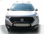 Dacia Dokker 2013–2022 Přední ochranný rám (bullbar) WT003 Black (nerez) fotografie 1