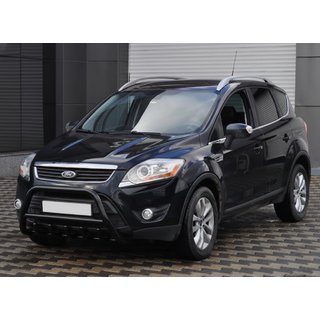 Přední ochranný rám (bullbar) WT003 Black (nerez) Ford Kuga 2008–2013 fotografie 4