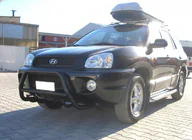 Hyundai Santa Fe 1 2000–2006 Přední ochranný rám (bullbar) WT003 Black (nerez) fotografie 1