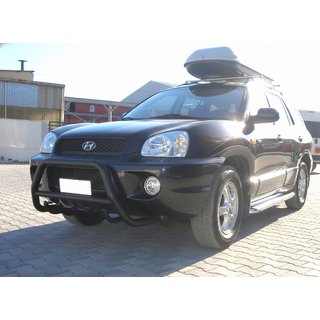 Přední ochranný rám (bullbar) WT003 Black (nerez) fotografie 1