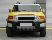 Toyota FJ Cruiser 2006–2022 Přední ochranný rám WT003 Black (nerez) fotografie 1