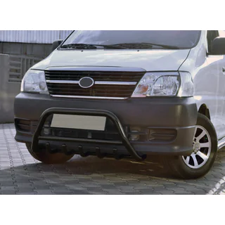 Přední ochranný rám WT003 Black (nerez) Toyota HiAce fotografie 1