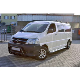 Přední ochranný rám WT003 Black (nerez) Toyota HiAce fotografie 3