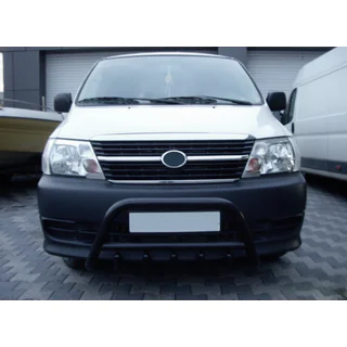 Přední ochranný rám WT003 Black (nerez) Toyota HiAce fotografie 4