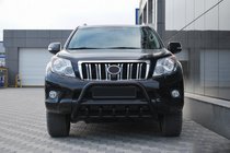 Toyota Land Cruiser Prado 150 2009–2023 Přední ochranný rám WT003 Black (nerez) fotografie 3