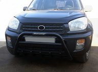 Toyota Rav 4 2001–2005 Přední ochranný rám WT003 Black (nerez) fotografie 3