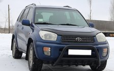 Toyota Rav 4 2001–2005 Přední ochranný rám WT003 Black (nerez) fotografie 5