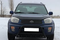 Toyota Rav 4 2001–2005 Přední ochranný rám WT003 Black (nerez) fotografie 4