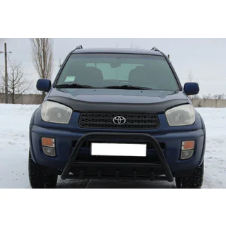 Přední ochranný rám WT003 Black (nerez) Toyota Rav 4 2001–2005 fotografie 4