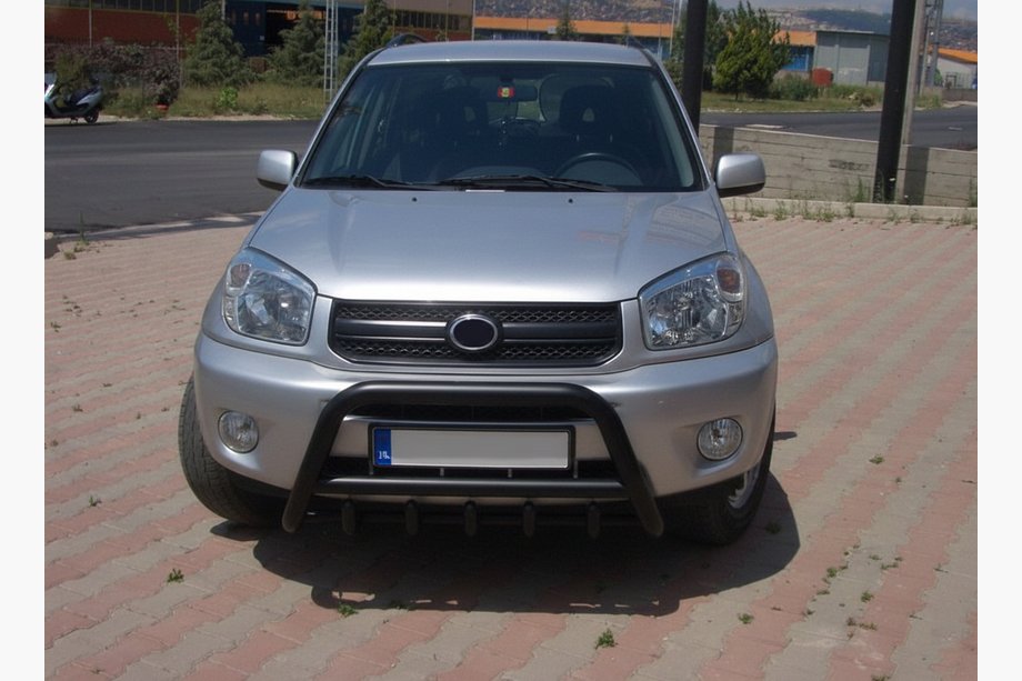 Toyota Rav 4 2001–2005 Přední ochranný rám WT003 Black (nerez) Image