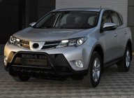 Toyota Rav 4 2013–2018 Přední ochranný rám WT003 Black (nerez) fotografie 4
