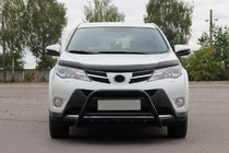 Toyota Rav 4 2013–2018 Přední ochranný rám WT003 Black (nerez) fotografie 1