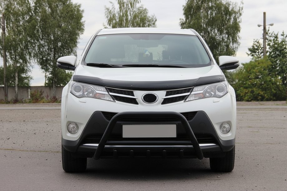 Toyota Rav 4 2013–2018 Přední ochranný rám WT003 Black (nerez) Image