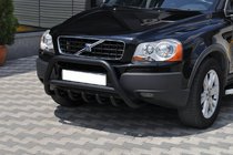 Volvo XC90 2002–2014 Přední ochranný rám (bullbar) WT003 Black (nerez) fotografie 1