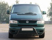 Volkswagen T4 Caravelle/Multivan 1990–2003 Přední ochranný rám WT004 Black (nerez) fotografie 3