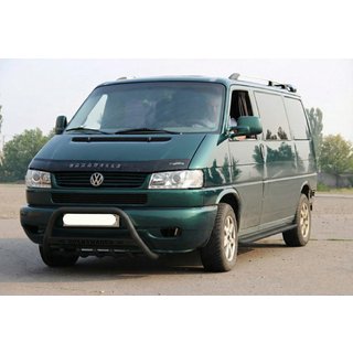Přední ochranný rám WT004 Black (nerez) Volkswagen T4 Caravelle/Multivan 1990–2003 fotografie 2