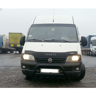 Přední ochranný rám (bullbar) WT003 Black (nerez) Fiat Ducato 1995–2006 fotografie 1