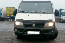 Peugeot Boxer 1994–2006 Přední ochranný rám (bullbar) WT003 Black (nerez) fotografie 2
