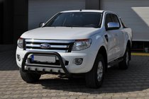Ford Ranger 2011–2022 Přední ochranný rám WT003 Black (nerez) fotografie 4