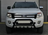 Ford Ranger 2011–2022 Přední ochranný rám WT003 Black (nerez) fotografie 1