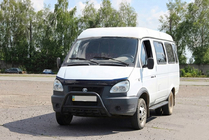 GAZ Gazelle, Sobol 1998– Přední ochranný rám (bullbar) WT003 Black (nerez) fotografie 6