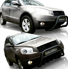 Geely Emgrand X7 2011– Přední ochranný rám (bullbar) WT003 Black (nerez) fotografie 1