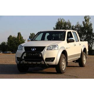 Přední ochranný rám (bullbar) WT003 Black (nerez) GreatWall Wingle 5 2006– fotografie 1
