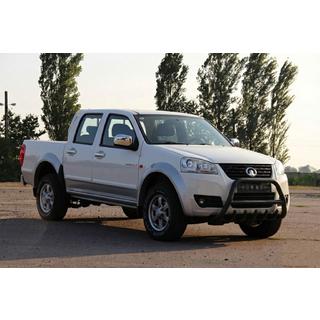 Přední ochranný rám (bullbar) WT003 Black (nerez) GreatWall Wingle 5 2006– fotografie 3