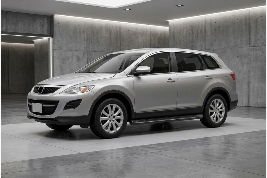 Mazda CX-9 2007–2016 Boční prahy Allmond Black (2 ks, hliník) Image