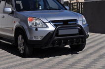 Honda CRV 2001–2006 Přední ochranný rám (bullbar) WT003 Black (nerez) fotografie 5