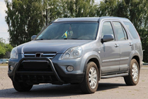 Honda CRV 2001–2006 Přední ochranný rám (bullbar) WT003 Black (nerez) fotografie 1