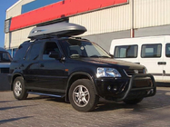 Honda CRV 2001–2006 Přední ochranný rám (bullbar) WT003 Black (nerez) fotografie 3