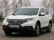 Honda CRV 2012–2016 Přední ochranný rám WT003 Black (nerez) fotografie 5