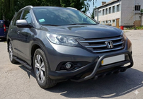Honda CRV 2012–2016 Přední ochranný rám WT003 Black (nerez) fotografie 3