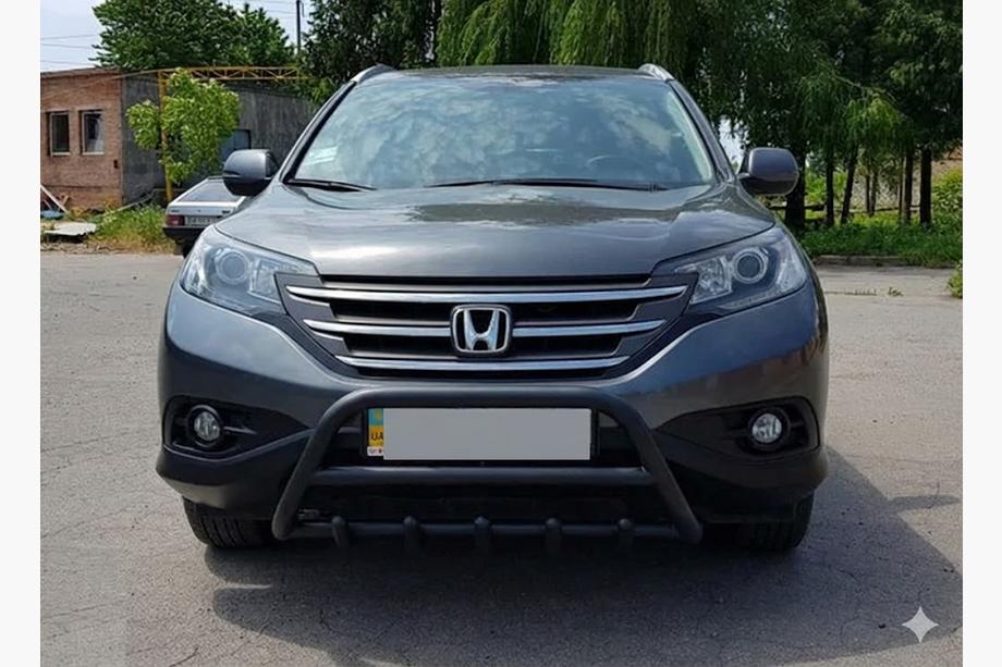 Honda CRV 2012–2016 Přední ochranný rám WT003 Black (nerez) Image