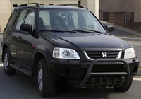 Honda CRV 1996–2001 Nerezovy predni ochranny ram WT003 Black fotografie 1