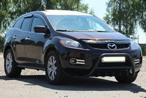 Mazda CX-7 2006–2012 Přední ochranný rám WT003 Black (nerez) fotografie 4