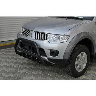 Přední ochranný rám (bullbar) WT003 Black (nerez) fotografie 1