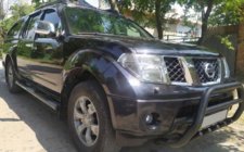 Nissan Navara 2006–2015 Přední ochranný rám WT003 Black (nerez) fotografie 4