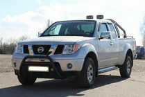 Nissan Pathfinder R51 2005–2014 Přední ochranný rám WT003 Black (nerez) fotografie 4