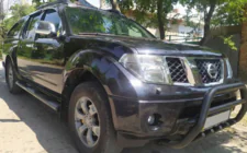 Nissan Pathfinder R51 2005–2014 Přední ochranný rám WT003 Black (nerez) fotografie 1