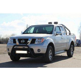 Přední ochranný rám WT003 Black (nerez) Nissan Pathfinder R51 2005–2014 fotografie 4
