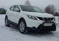 Nissan Qashqai 2014–2021 Přední ochranný rám WT003 Black (nerez) fotografie 1