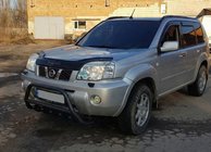Nissan X-trail T31 2007–2014 Přední ochranný rám WT003 Black (nerez) fotografie 11
