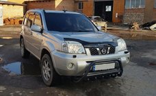 Nissan X-trail T31 2007–2014 Přední ochranný rám WT003 Black (nerez) fotografie 10