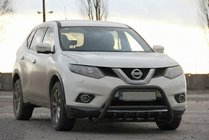 Nissan X-trail T32/Rogue 2014–2021 Přední ochranný rám WT003 Black (nerez) fotografie 1